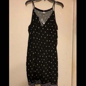 Tribal print romper